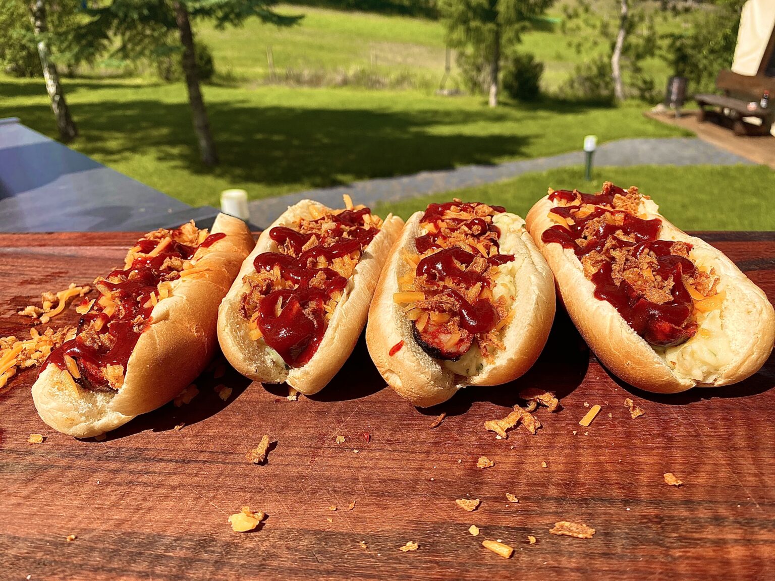 Klaus grillt » Chorizo-Kartoffel Hot Dogs