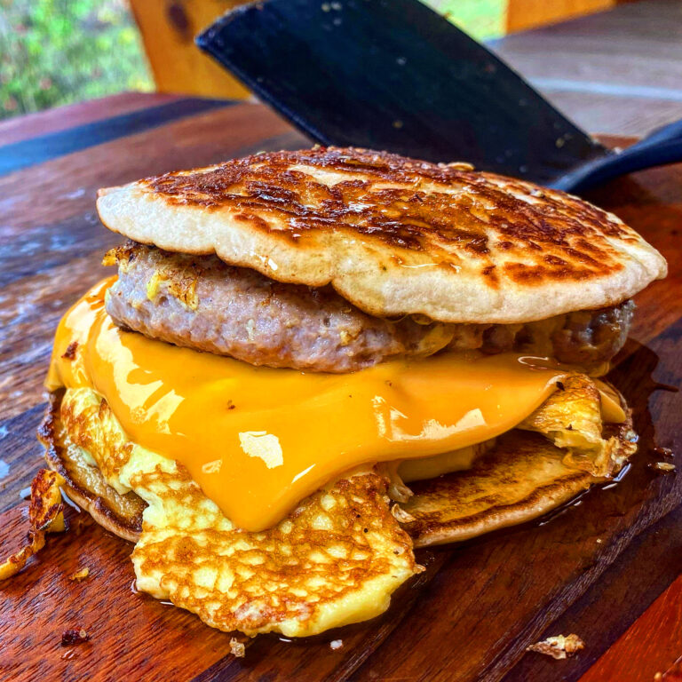 Klaus grillt » Country Mc Griddles Burger